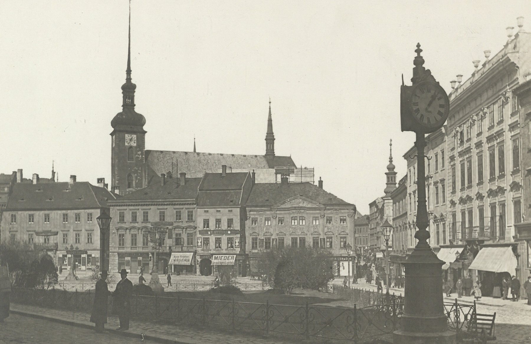 Náměstí Svobody v roce 1888.